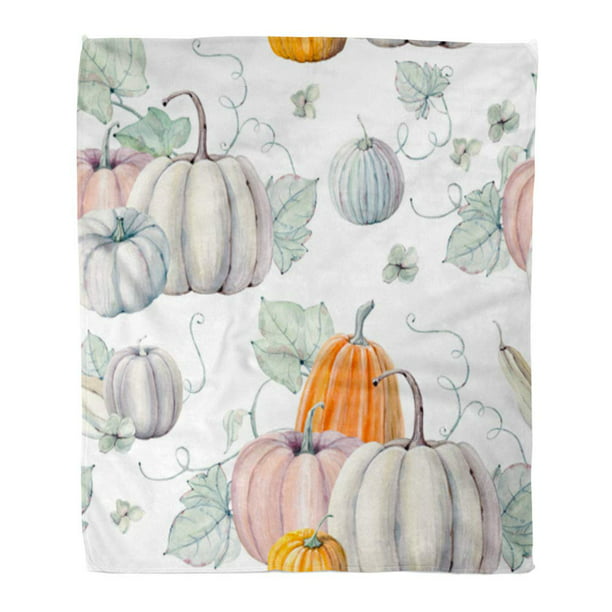 Halloween Blanket Fall Pumpkin Fleece Blanket Gift for Fall Love Blanket for Sofa Bed Chair 
